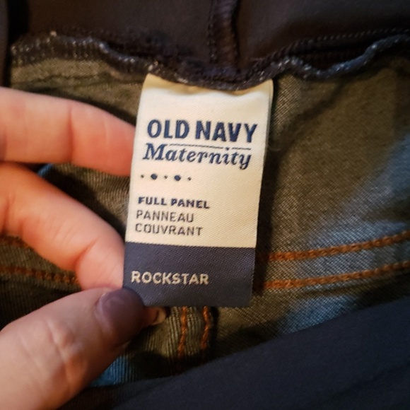 Old Navy Rockstar Maternity jeans - Picture 2 of 4